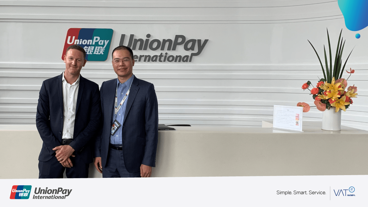 VAT IT Reclaim & UnionPay International Announce Global Cooperation